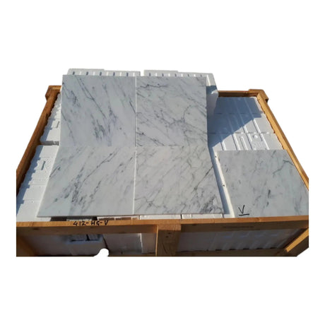 Bianco Gioia Venatino Italian Marble Tile