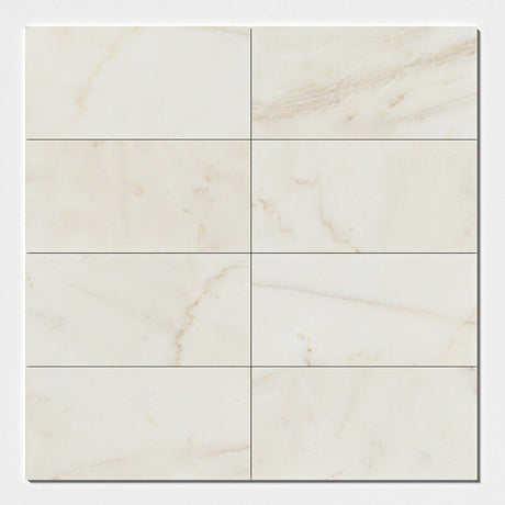 Calacatta Amber Honed Marble Tiles