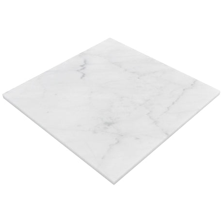 Carrara Polished Marble Tiles 610x610x10mm