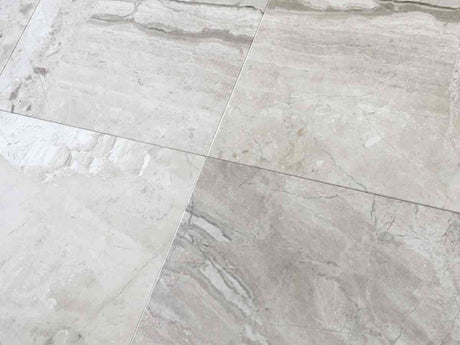 Marble Tiles - Royal Marfil Honed Marble Tiles 600x600x15mm - intmarble