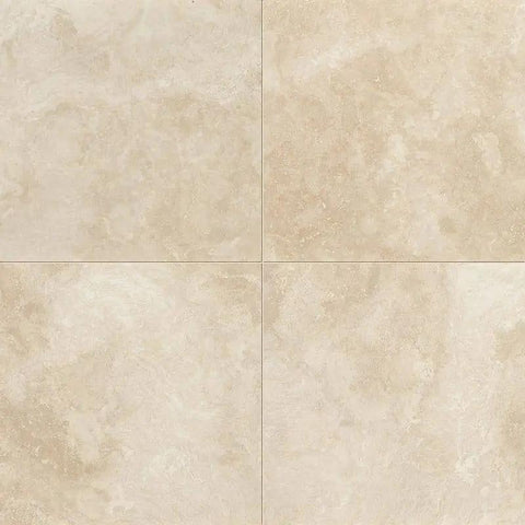 Ivory Travertine Mosaic Tiles Floor Wall Cover - intmarble.com ...