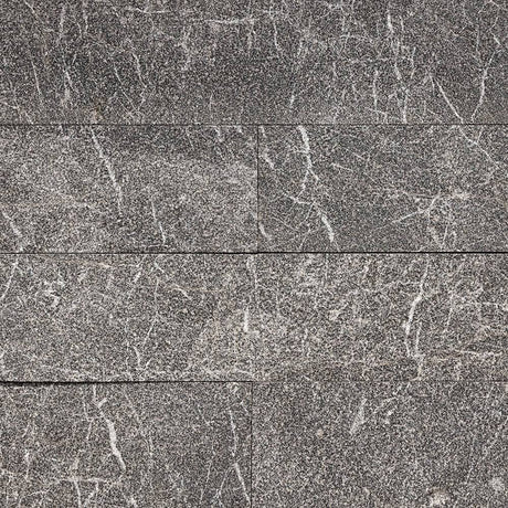 Marble Tiles - Nero Black Tumbled Cottage Stone Marble Floor Wall Subways - intmarble