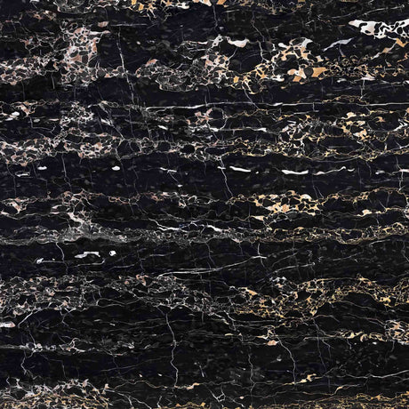 Nero Portoro Marble Slab